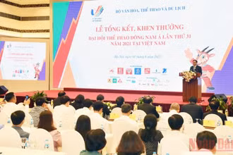 Quang cảnh buổi lễ.