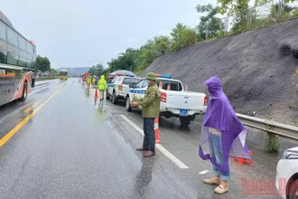 Hiện trường vụ tại nạn.
