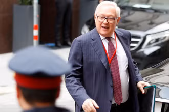Thứ trưởng Ngoại giao Nga Sergei Ryabkov. (Ảnh: REUTERS)