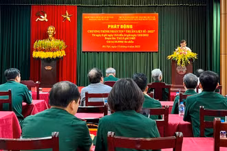 Hội Hỗ trợ gia đình liệt sĩ Việt Nam tổ chức lễ phát động chương trình nhắn tin “Tri ân liệt sĩ-2022”.
