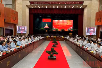 Các đại biểu dự hội thảo khoa học quốc gia.