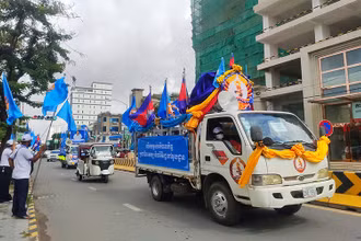 Đảng Nhân dân Campuchia nhận được sự ủng hộ của cử tri vì những thành tựu xây dựng đất nước (Ảnh: Nguyễn Hiệp)