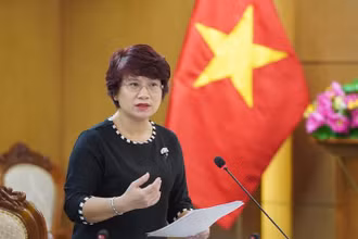 Bà Nguyễn Thu Thủy, Vụ trưởng Vụ Giáo dục đại học, Bộ Giáo dục và Đào tạo. (Ảnh: MOET)