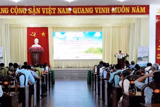 Lễ khởi động Dự án “Tăng cường khả năng thích ứng với biến đổi khí hậu của cộng đồng ven biển đồng bằng sông Cửu Long".