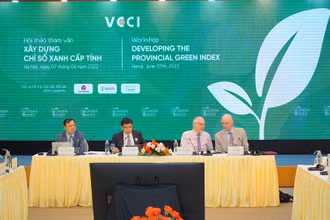 Toàn cảnh Hội thảo tham vấn xây dựng chỉ số xanh cấp tỉnh.