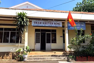Trạm Khuyến nông thành phố Buôn Ma Thuột, nơi xảy ra các sai phạm.