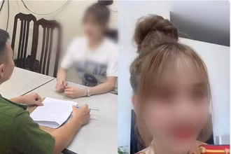 T.D.H làm việc tại cơ quan công an. 