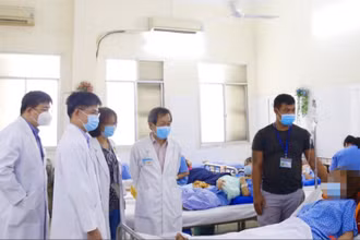 Sản phụ đã được cứu sống kịp thời. 