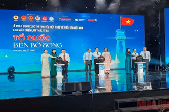 Các đại biểu tại buổi Lễ phát động Cuộc thi.