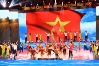 Chương trình biểu diễn của đoàn Bắc Ninh.