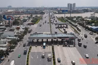Trạm thu phí cầu Đồng Nai dừng hoạt động từ ngày 24/8/2020.