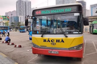 Do hoạt động khó khăn, Công ty Bắc Hà đã xin ngừng khai thác 5 tuyến buýt tại Hà Nội.