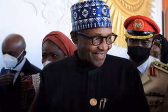 Tổng thống Nigeria Muhammadu Buhari. (Ảnh: REUTERS)