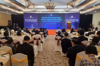 Quang cảnh “Diễn đàn kết nối doanh nghiệp Thái Lan-Thành phố Hồ Chí Minh”. 