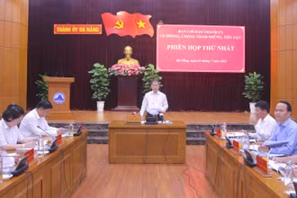 Ban Chỉ đạo phòng chống tham nhũng, tiêu cực thành phố Đà Nẵng họp phiên thứ nhất.