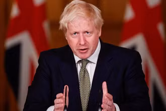 Thủ tướng Anh Boris Johnson. (Ảnh: REUTERS)