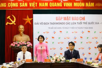 Ban Tổ chức giới thiệu Giải Taekwondo các lứa tuổi trẻ quốc gia-CJ 2022.