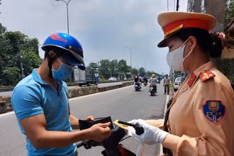Ảnh minh họa. (Nguồn: Cục Cảnh sát giao thông)