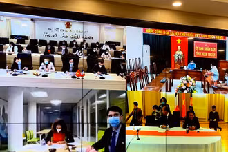 Lần đầu tiên Đối thoại cấp cao kinh tế Việt Nam-Pháp được tổ chức theo hình thức trực tuyến. 