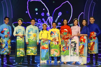 Các nghệ sĩ tham gia chương trình. (Ảnh: Ban Tổ chức cung cấp)