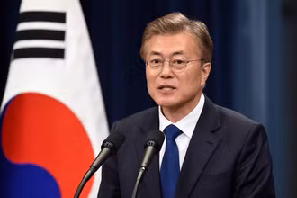 Tổng thống Hàn Quốc Moon Jae-in. (Nguồn: Getty Images)
