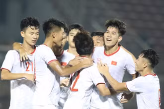 Các thành viên đội tuyển U23 Việt Nam. (Ảnh: VFF)