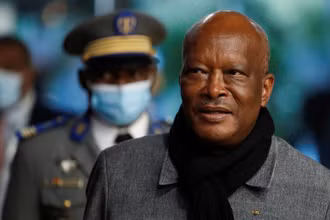 Tổng thống Burkina Faso, ông Roch Marc Christian Kabore. (Ảnh: REUTERS)