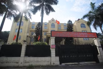 Trụ sở Công an quận Tây Hồ.