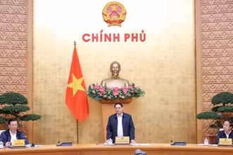 Thủ tướng Phạm Minh Chính phát biểu chỉ đạo cuộc họp.