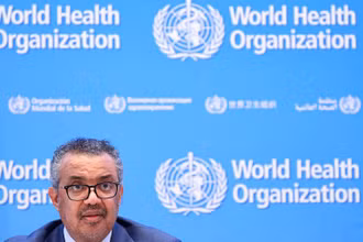 Tổng Giám đốc WHO Tedros Adhanom Ghebreyesus. (Ảnh: Reuters)