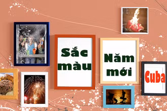 Sắc màu năm mới ở Cuba