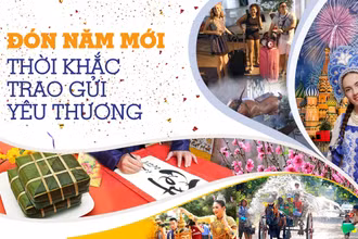 Đón năm mới - thời khắc trao gửi yêu thương