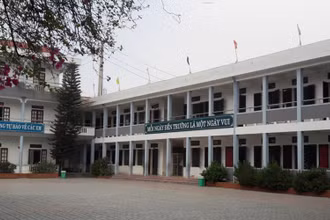Một góc các đơn nguyên Trường Tiểu học Điện Biên 2.
