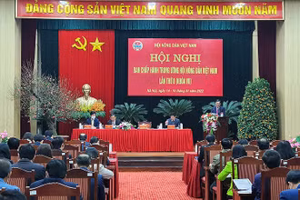 Toàn cảnh phiên khai mạc Hội nghị.