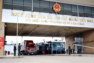Thông quan hàng hóa qua Cửa khẩu đường bộ Kim Thành (Việt Nam) - Bắc Sơn (Trung Quốc)