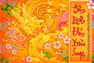 Trưng bày "Tiến lịch đón xuân sang" của Trung tâm Lưu trữ quốc gia I bản online.
