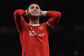 Trở lại MU, Ronaldo đã rất thất vọng vì tiêu chuẩn thấp của đội bóng. (Ảnh: Getty Images)