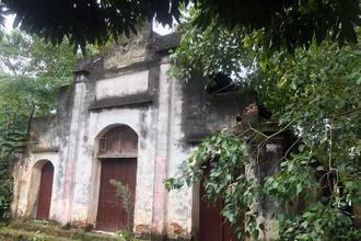 Hình ảnh xuống cấp của di tích.