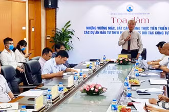 Quang cảnh tọa đàm.