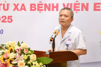 GS, TS Lê Ngọc Thành phát biểu tại buổi khai trương.