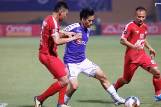 Lần đối đầu cuối, Hà Nội FC đã hòa 1-1 với Viettel tại vòng 8 V-League 2020. (Ảnh: VFF)
