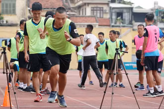 Các bài kiểm tra được thực hiện theo đúng quy định của FIFA. (Ảnh: VFF)