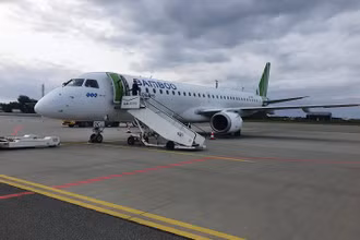 Bamboo Airways nhận máy bay phản lực Embraer E195