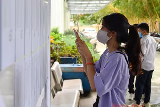 Thí sinh tại Kỳ thi tốt nghiệp THPT 2020 (Ảnh: THUỶ NGUYÊN)