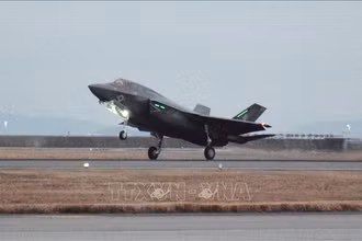 Máy bay chiến đấu F-35B của Mỹ. (Ảnh tư liệu: AFP/TTXVN)