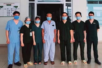 BN 1045 - một trong hai ca nặng nhất miền Bắc giai đoạn này được xuất viện.