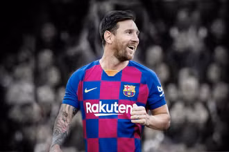 Lương cơ bản của Messi tại Barcelona cao hơn nhiều so với phần còn lại của đội bóng. (Ảnh: AP)
