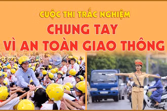 Nhân Dân điện tử phối hợp tổ chức Cuộc thi “Chung tay vì an toàn giao thông”