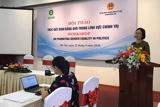 Tỷ lệ nữ lãnh đạo còn thấp