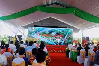 Khởi công Nhà máy điện rác Hậu Giang